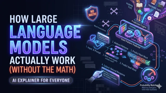 How Large Language Models Actually Work (Without the Math) – Super AI Zone